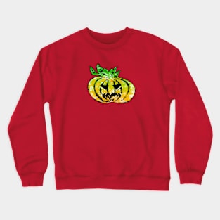 Halloween Pumpkin Crewneck Sweatshirt